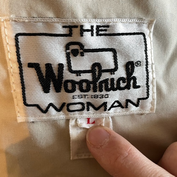 Vintage Blue Woolrich Coat - Picture 4 of 4